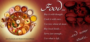 Food.. think GIVE not WASTE