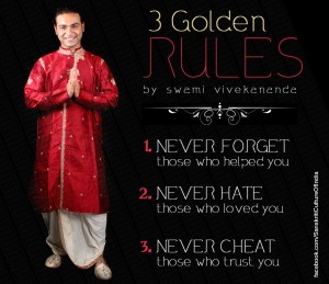 3 Golden Rules