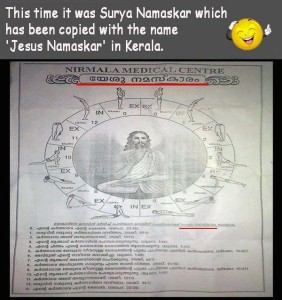 Jesus Surya Namaskar?