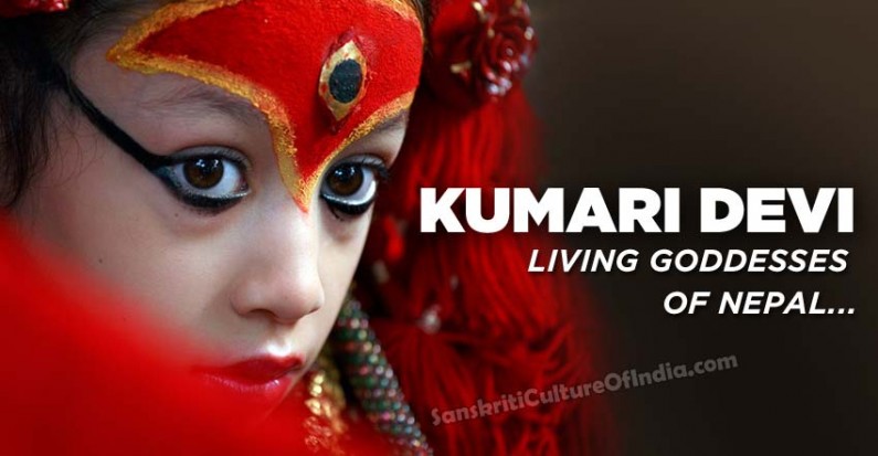 Kumari Devi Living Goddesses Of Nepal Sanskriti Hinduism And Indian Culture Website