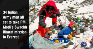 swachh bharat everest