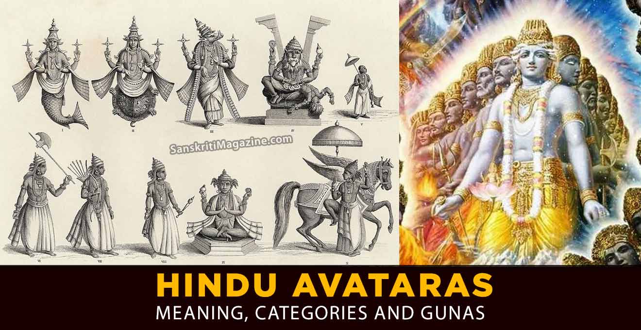 Hindu Avataras Meaning Categories And Gunas Sanskriti Hinduism And Indian Culture Website 