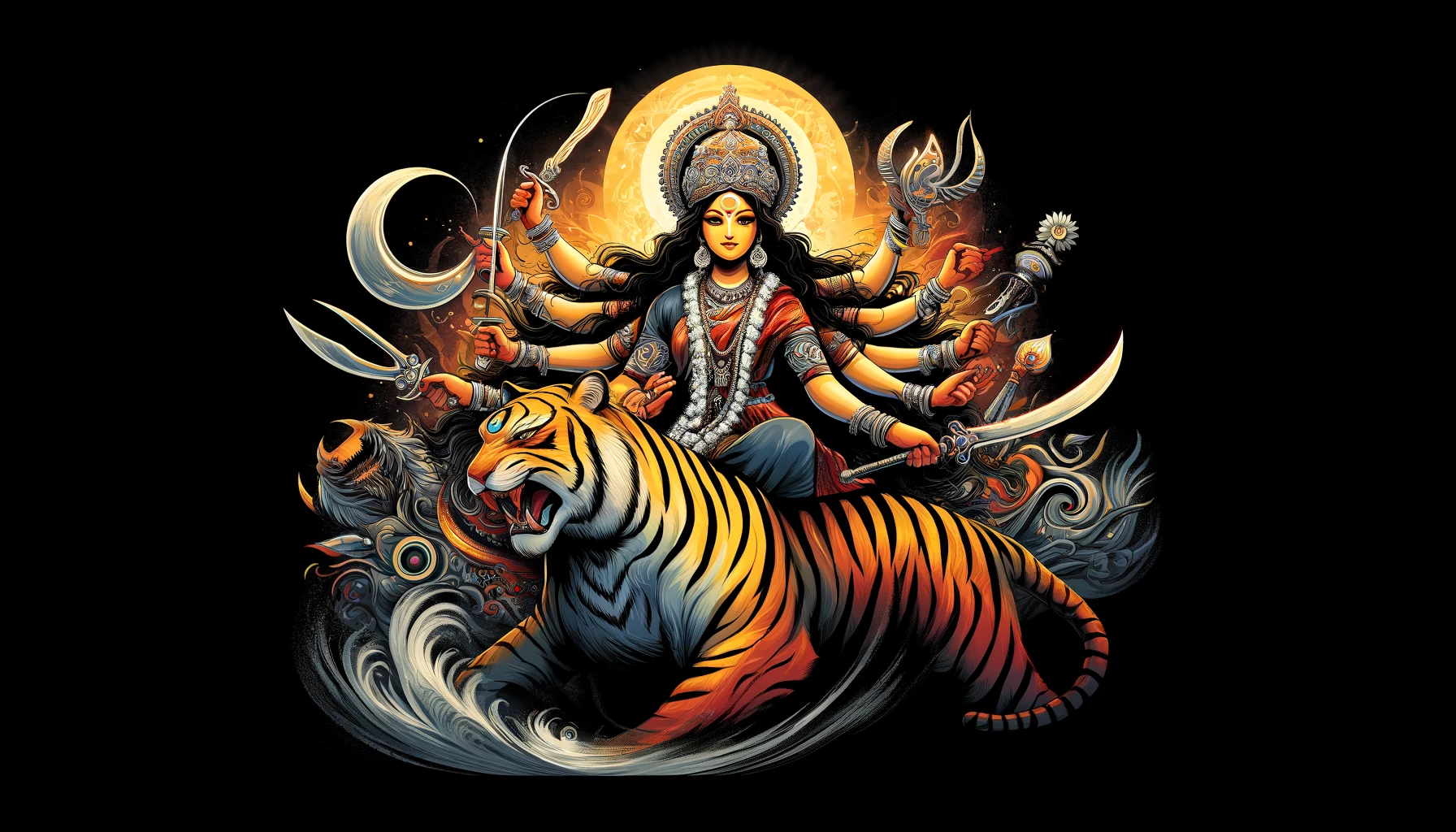 Navratri Series – Day 8: Goddess Mahagauri – The Beacon of Purity and ...