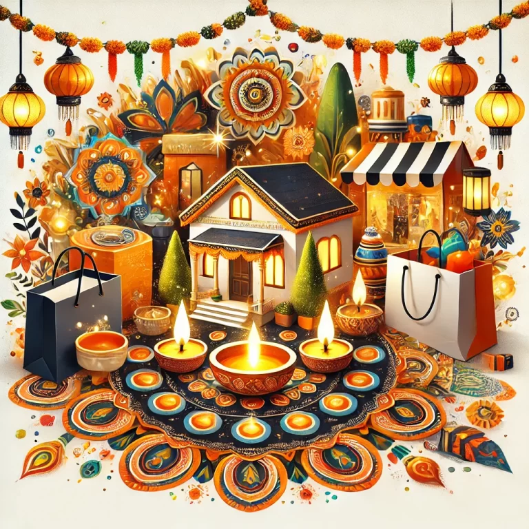 A festive Diwali-themed blog header image